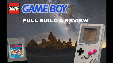 Lego Gameboy - 72046 - DETAILED BUILD & REVIEW