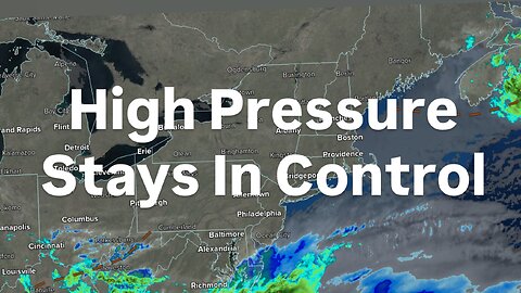 High Pressure Stays In Control