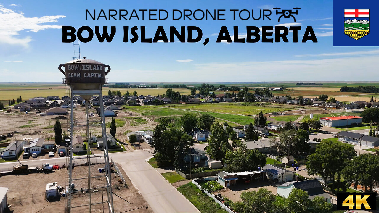 🌾 Bow Island, Alberta 🛸 4K Drone