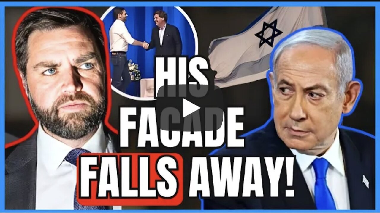 🚨MASK OFF! JD Vance Just Revealed What He REALLY Thinks About Israel