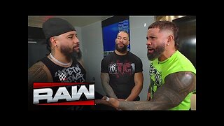 Jimmy Uso voices his concerns to Roman Reigns Raw highlights, Oct. 6, 2025
