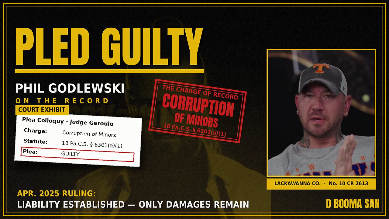 PLED GUILTY | Phil Godlewski | Alt-Media Crime Watch | On the Record
