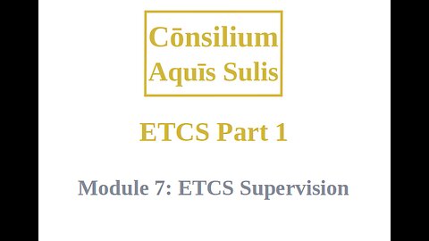 ETCS Part 1 Module 7 (English)