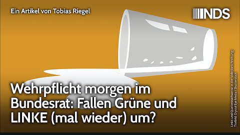 Wehrpflicht morgen im Bundesrat: Fallen Grüne und LINKE (mal wieder) um? | Tobias Riegel | NDS