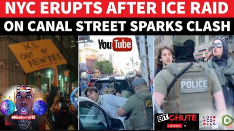 NYC Erupts After Ice Raid On Canal Street... #VishusTv 📺