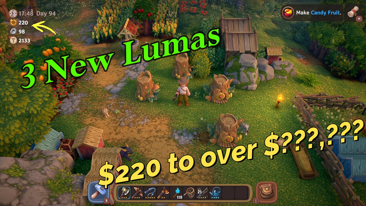 Let's Incu"Bake" 3 Lumas and Make TONS of Money Ep 12 Luma Island