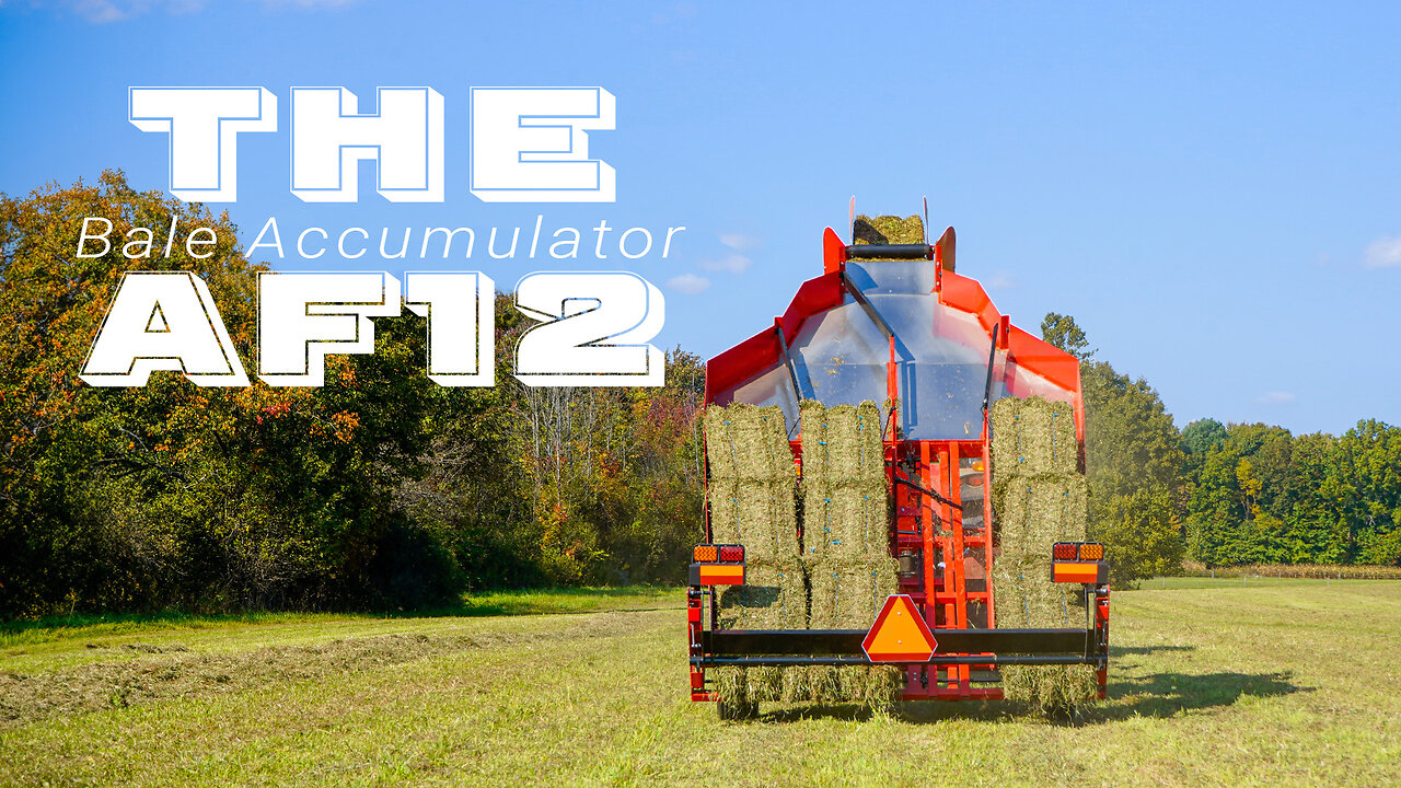 Norden AF12 Bale Accumulator in Action and Features