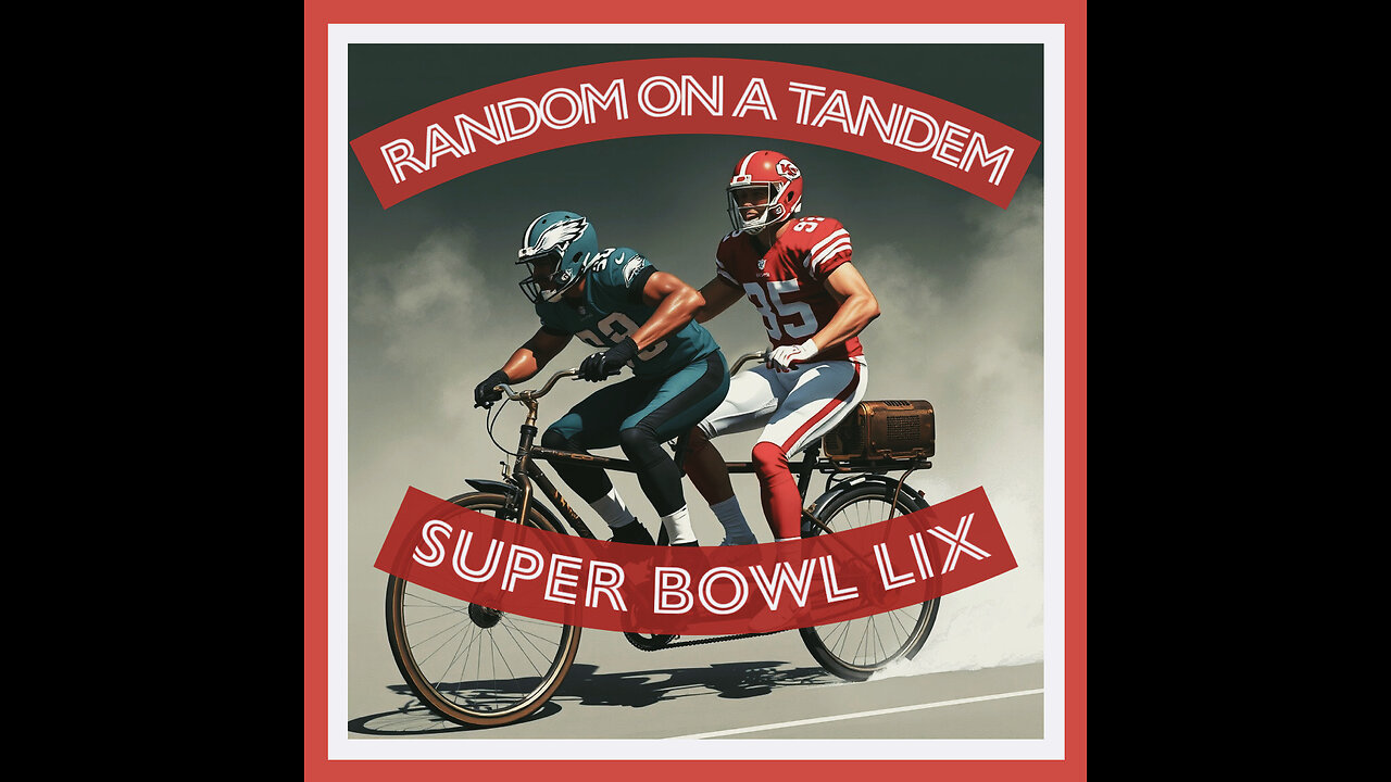 Random on a Tandem. Happy Friday. Super Bowl.#superbowl #football #comedy #funny #joy #railstotrails