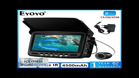 Eyoyo Video Fishing Camera Kit 4.3 Inch IPS LCD Monitor 1000TVL Fish Review