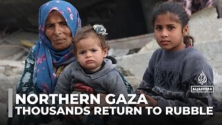 Northern Gaza displaced: Thousands return to rubble