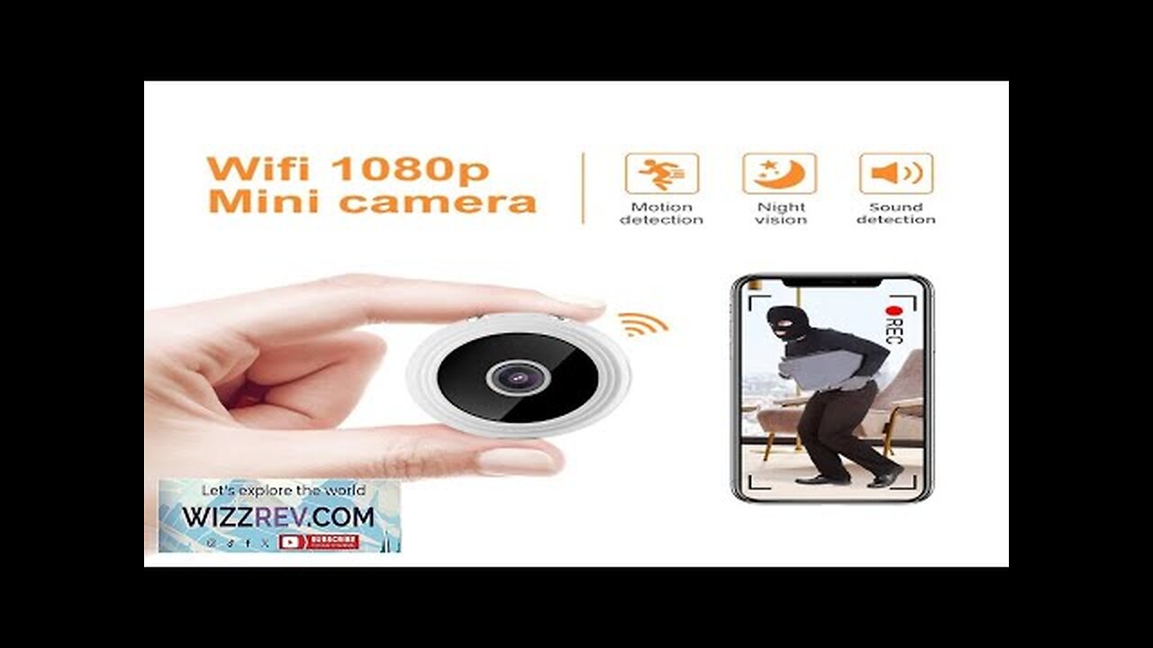 A9 Upgraded 1080P HD Mini Wireless WIFI IP Camera DVR Motion Detection Review