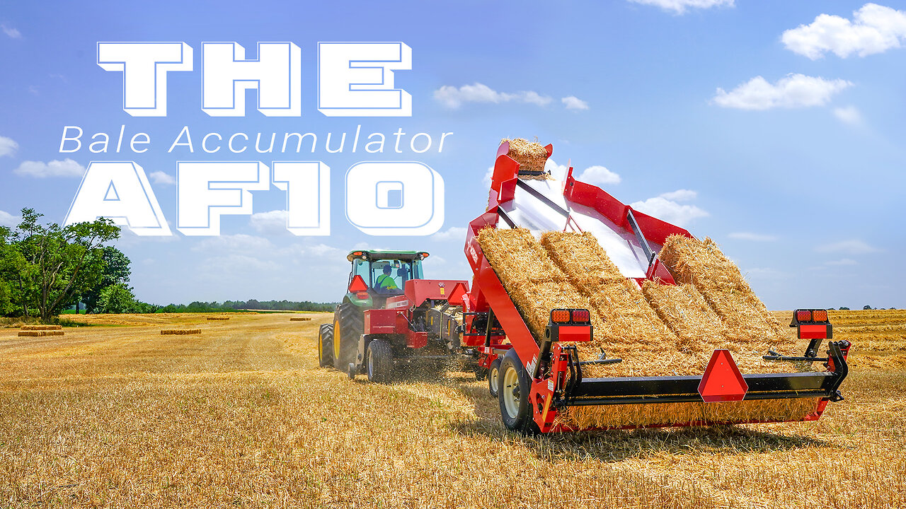 Norden AF10 Bale Accumulator in Action and Features