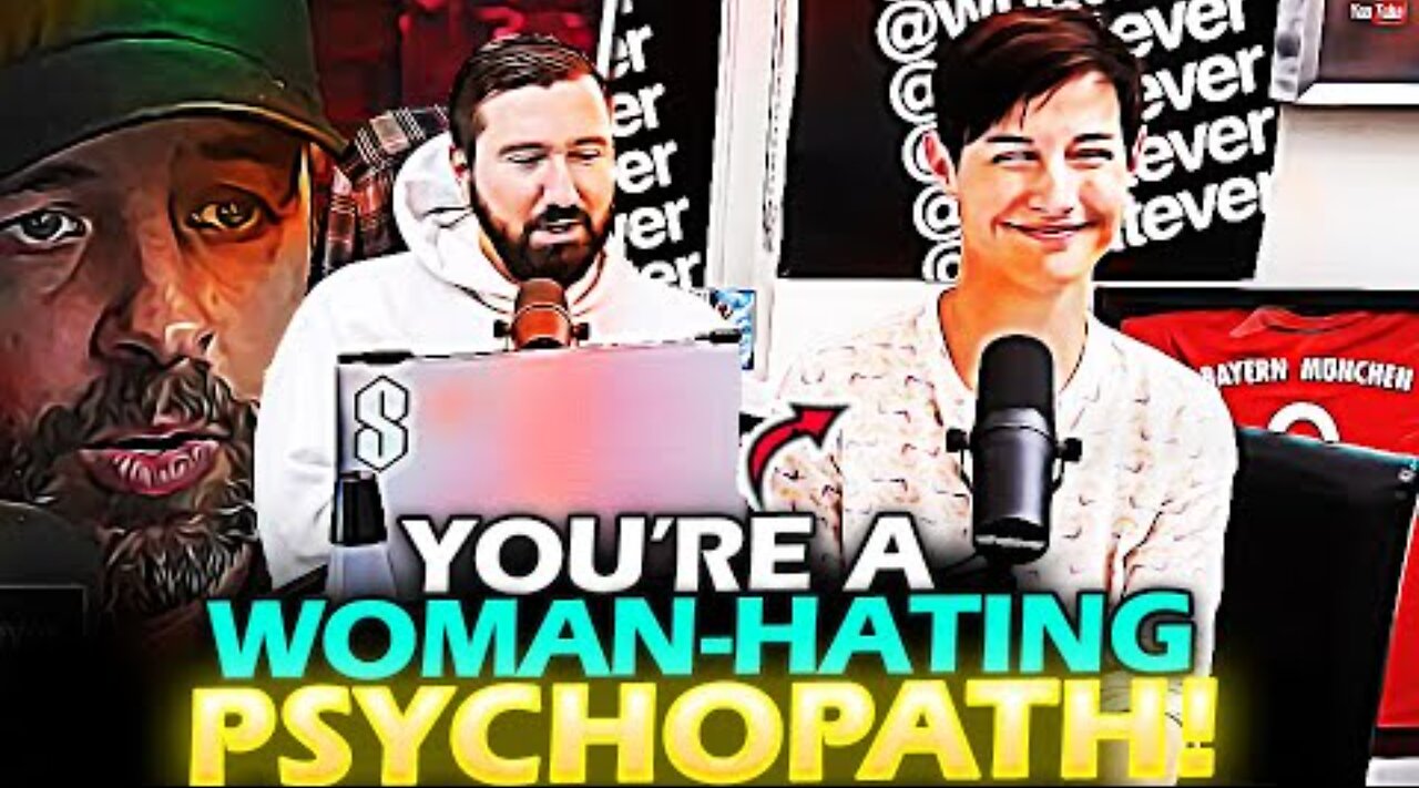crazy KAMALA feminist calls Brian/Andrew PSYCHOPATHS and has a MENTAL STROKE when they DESTROY her