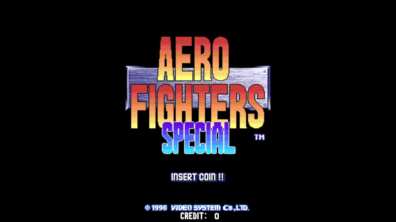 Aero Fighters Special Arcade Game, Video System Co 1996, Longplay