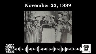 #OnThisDay November 23, 1889: Sound Breaker