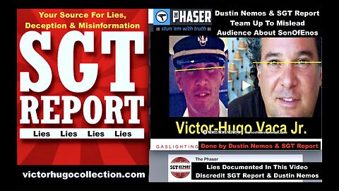 SonOfEnos Kenneth Pauline Jail Release Exposes Dustin Nemos SGT Report The Phaser Documented Lies