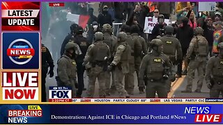 Demonstrations Against ICE in Chicago and Portland #News