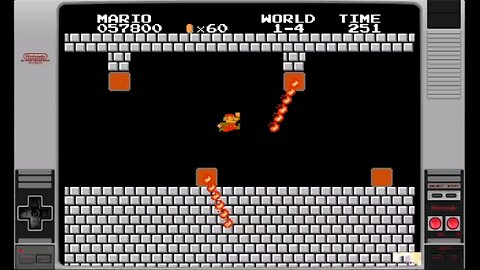 Super Mario Bros. (NES) - World 1-4