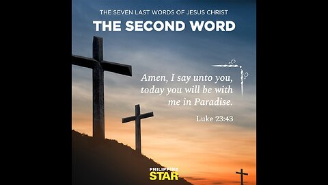 Sermon " The Second Saying of Christ from the Cross " Abraham Swamidass