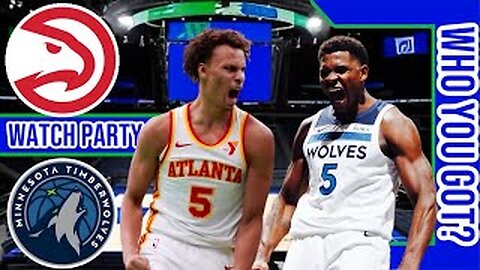 Atlanta Hawks vs Minnesota Timberwolves | Live Play by Play | Reaction Stream | NBA 2024 GM