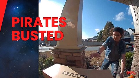 Caught Red-Handed: Porch Pirates Get Busted in Broad Daylight!