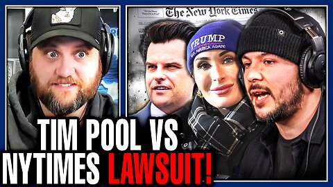 Massive Lawsuit DEFAMES Tim Pool & My Staff! Woke Media Is In Full Meltdown Mode!