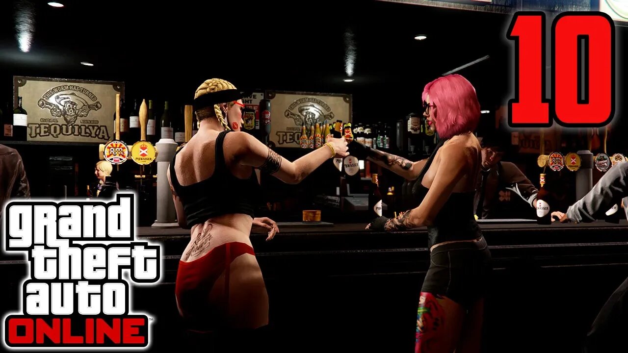 Our First Heist! Two Girls One Bank? - GTA Online : Part 10