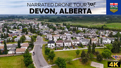 🌲 Devon, Alberta 🌊 4K Drone