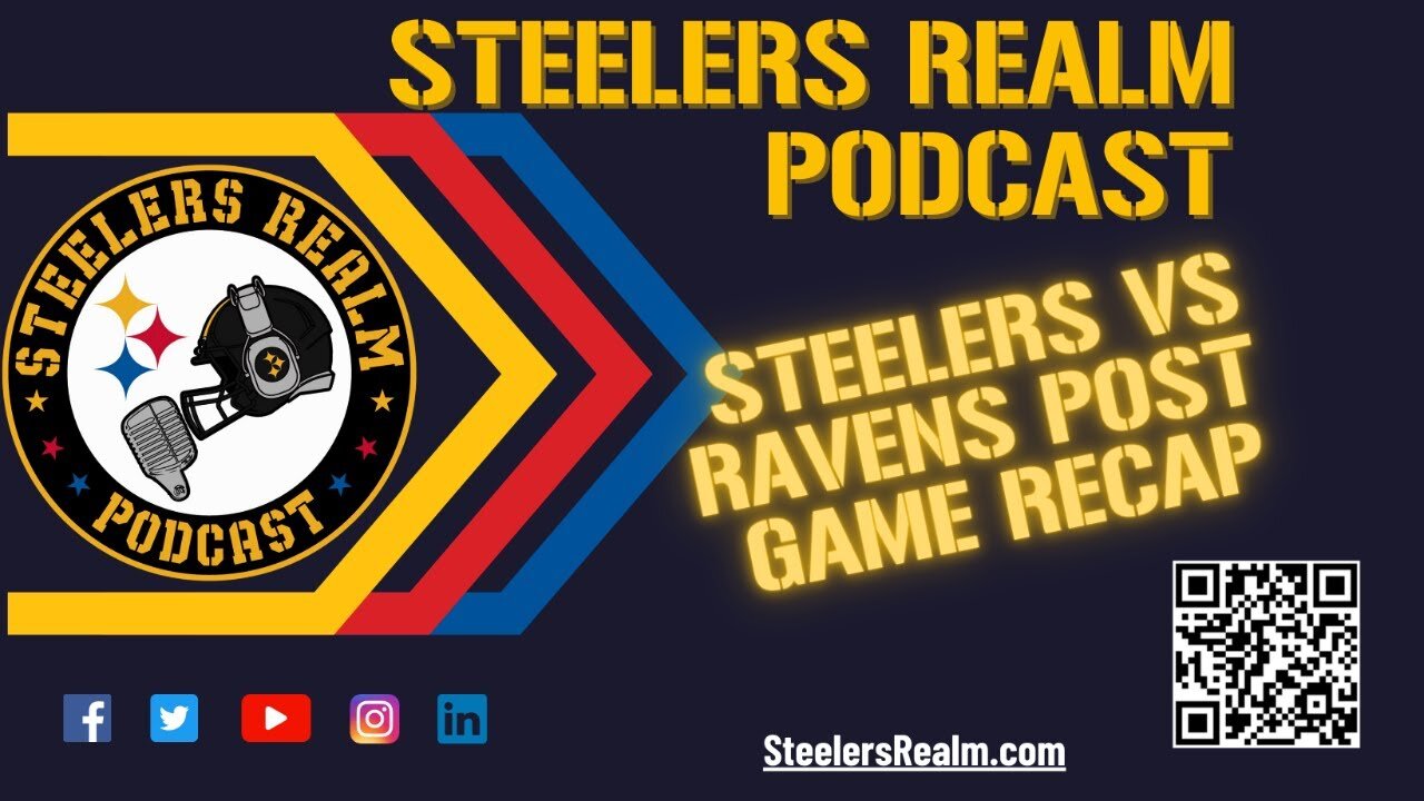 Steelers suffer EMBARRASSING loss vs Ravens post game recap SRP S6-E59-296 1-13-2025