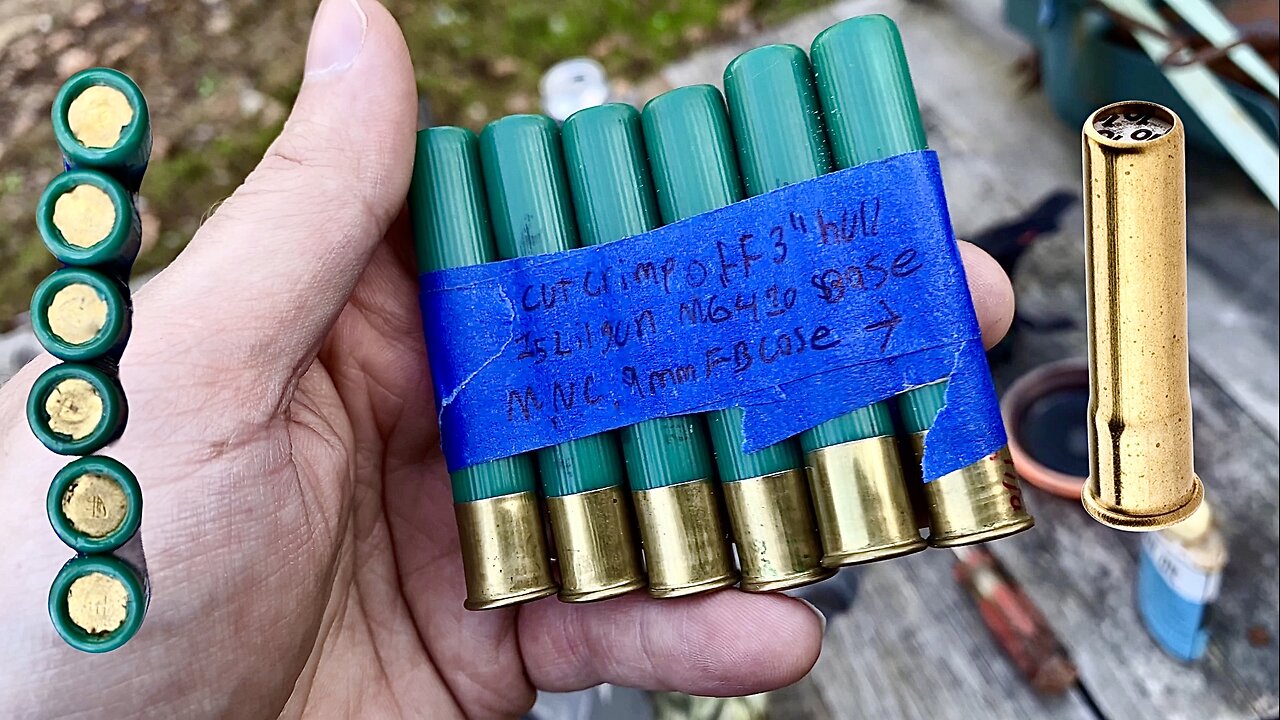 9mm Flobert Cases As .410 Slugs