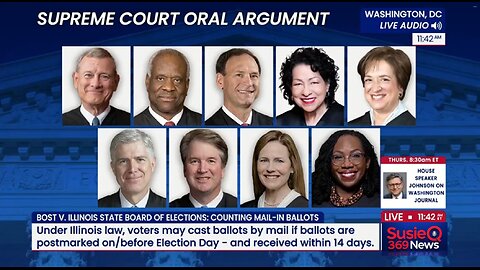 Supreme Court Hears Case on Counting Mail-In Ballots