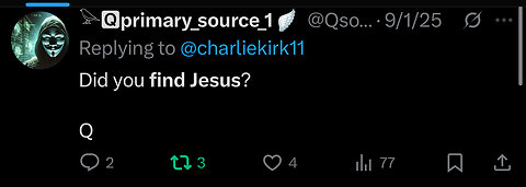 BREAKING: QAnon Addresses the Charlie Kirk Assassination
