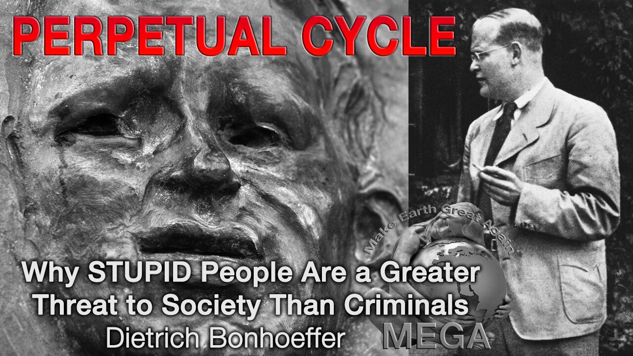 Why STUPID People Are a Greater Threat to Society Than Criminals | Dietrich Bonhoeffer