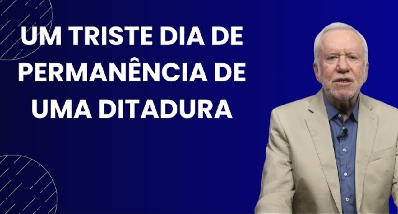 In Brazil, supporting the dictator Maduro and censorship is not democracy - by Alexandre Garcia