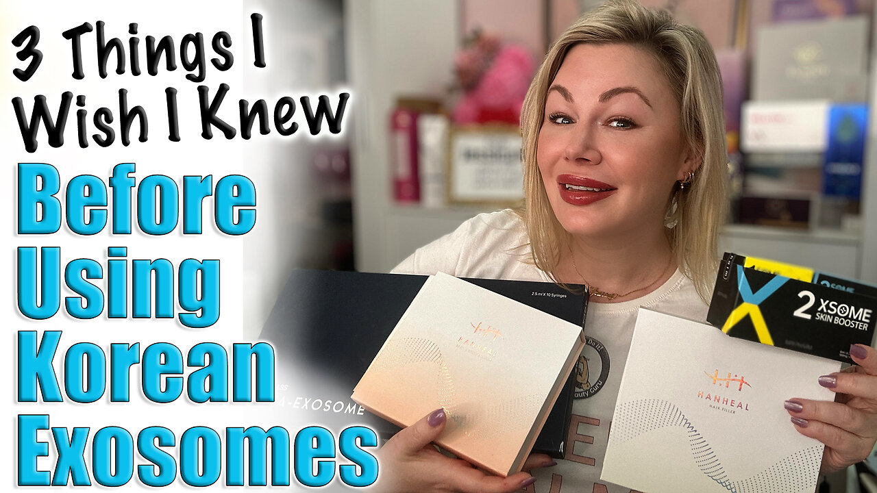 3 Things I Wish I Knew Before Using Korean Exosomes! Code Jessica10 Saves you Money