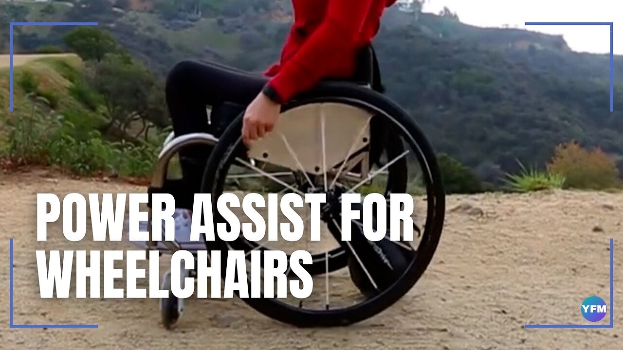 Power assist for wheelchairs