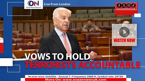 Vows To Hold Terrorists Accountable