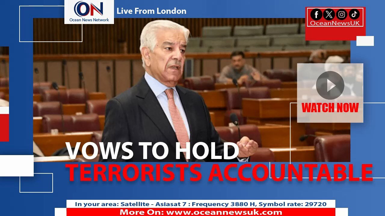 Vows To Hold Terrorists Accountable