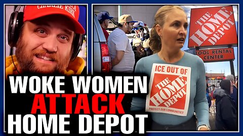 Home Depot Stormed By Woke Women & They Get Laughed Out Of Building For Defending Illegals!