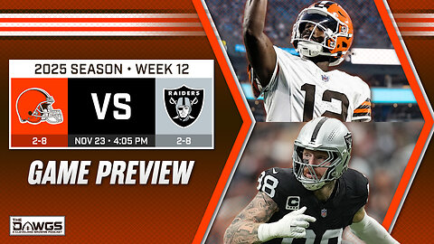 Browns x Raiders: Game Preview - How Will Shedeur's First NFL Start Go?