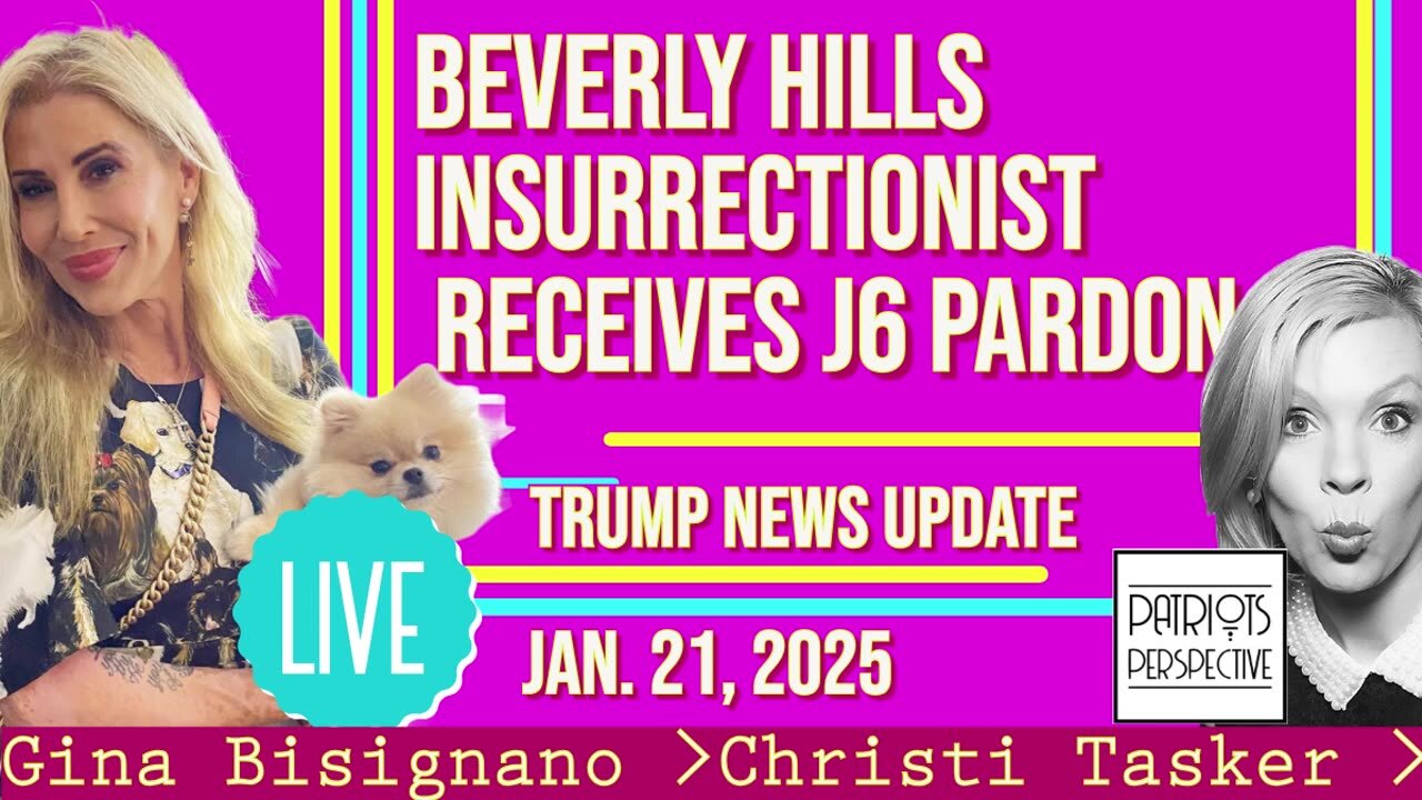 J6 Pardons | Live Trump News | Beverly Hills Insurrectionist Gina Bisignano hosted by Christi Tasker