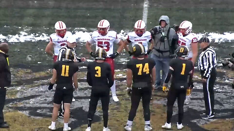 November 12, 2022 - College Football : Wabash at DePauw in the 128th Monon Bell Classic