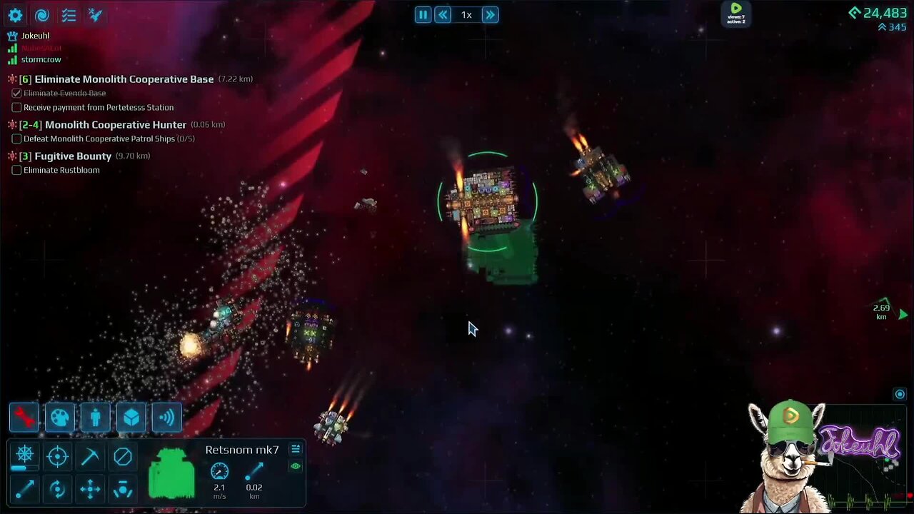 StormCrow Flies into the sun...again