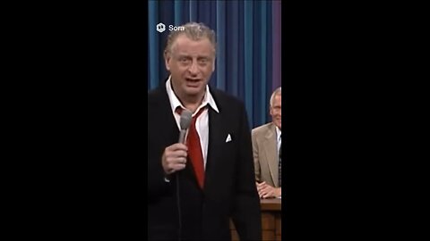 Rodney Dangerfield jokes about Epstein files