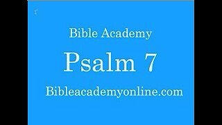 Psalm 7