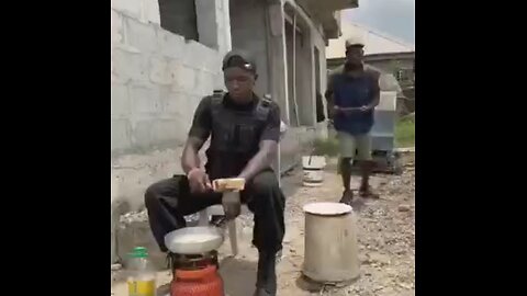 African Funny Guy