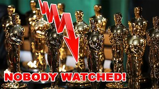 The Oscars ratings were a DISASTER again! NOBODY WATCHED!