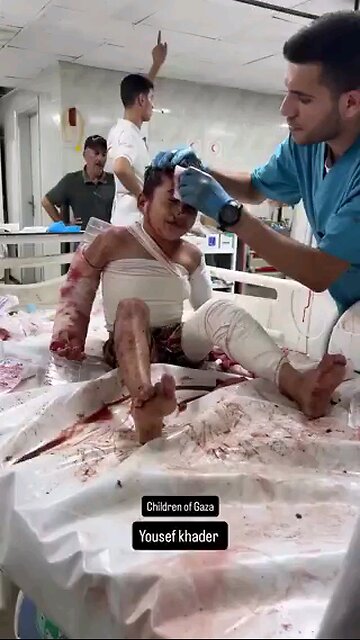 no genocide folks Isreal Palestinian child