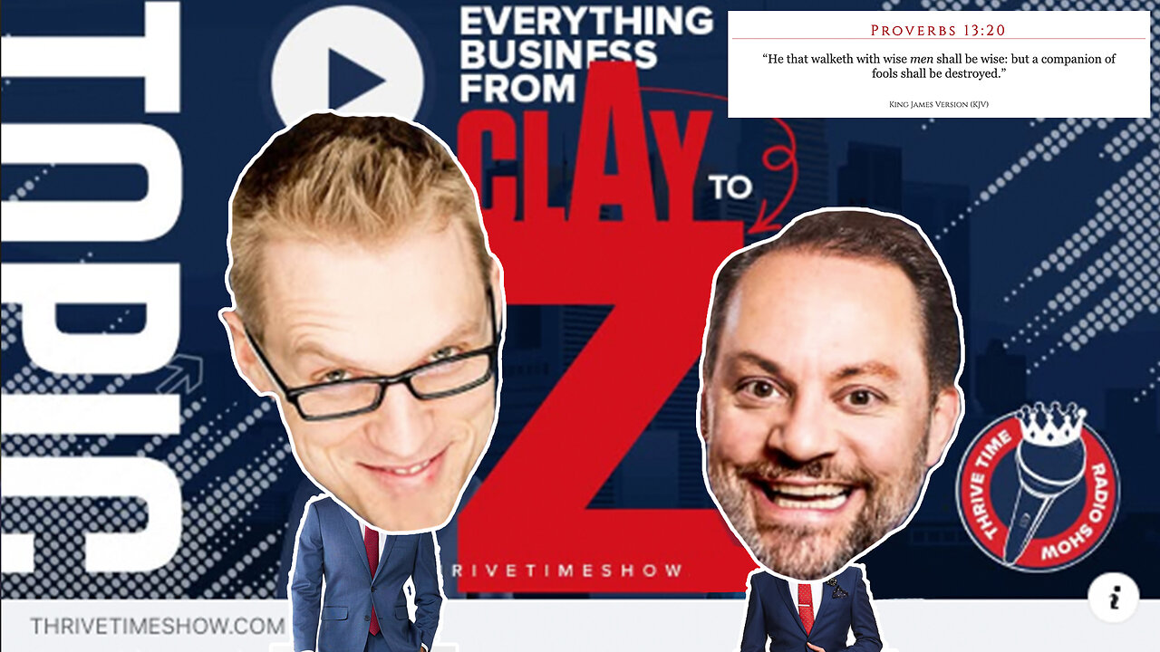 From Clay to Z | Clay & Dr. Zoellner Answer Listener Questions: Who You Shouldnt Partner With? Firing Flaky Friends? + “He that walketh w/ wise men shall be wise: but a companion of fools shall be destroyed.” - Proverbs 13:20