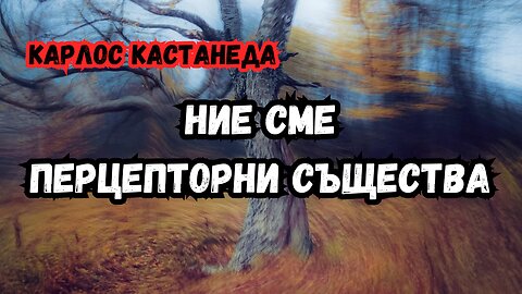 КАСТАНЕДА - Ние сме перцепторни същества (от серията обяснения)